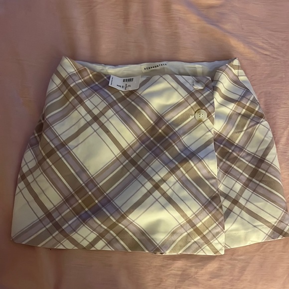 Aéropostale Plaid Mini Skirts for Women